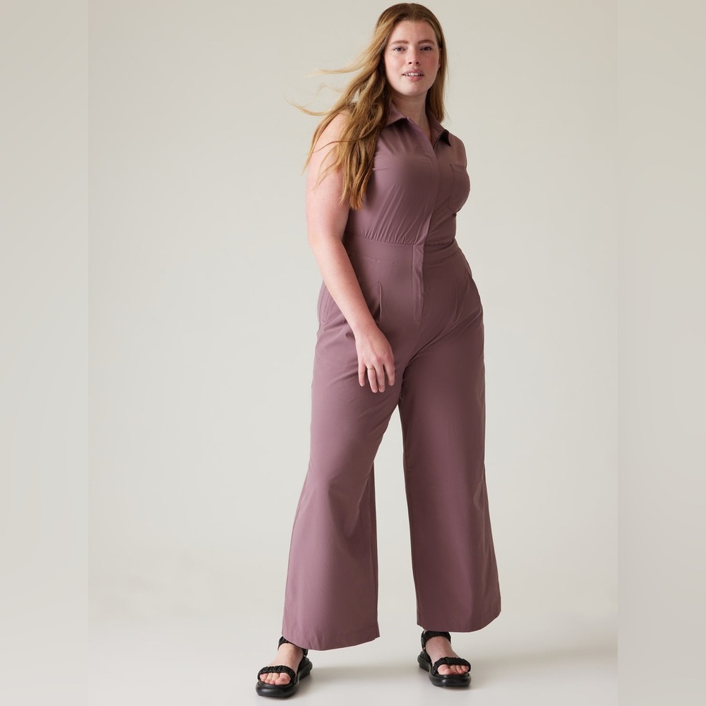 Athleta Brooklyn Heights Wide Leg Jumpsuit